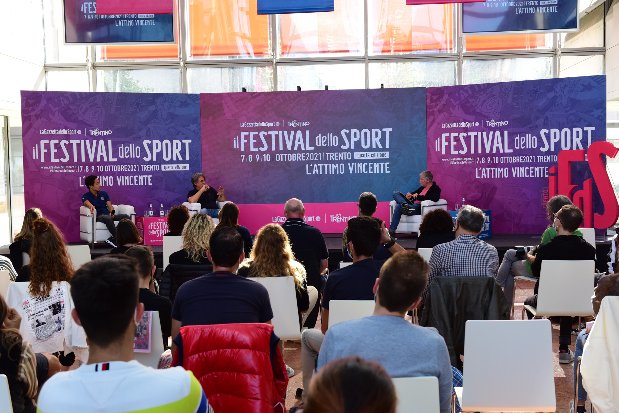 L’incontro “Io sono leggenda” al Muse di Trento per il Festival dello sport 2021