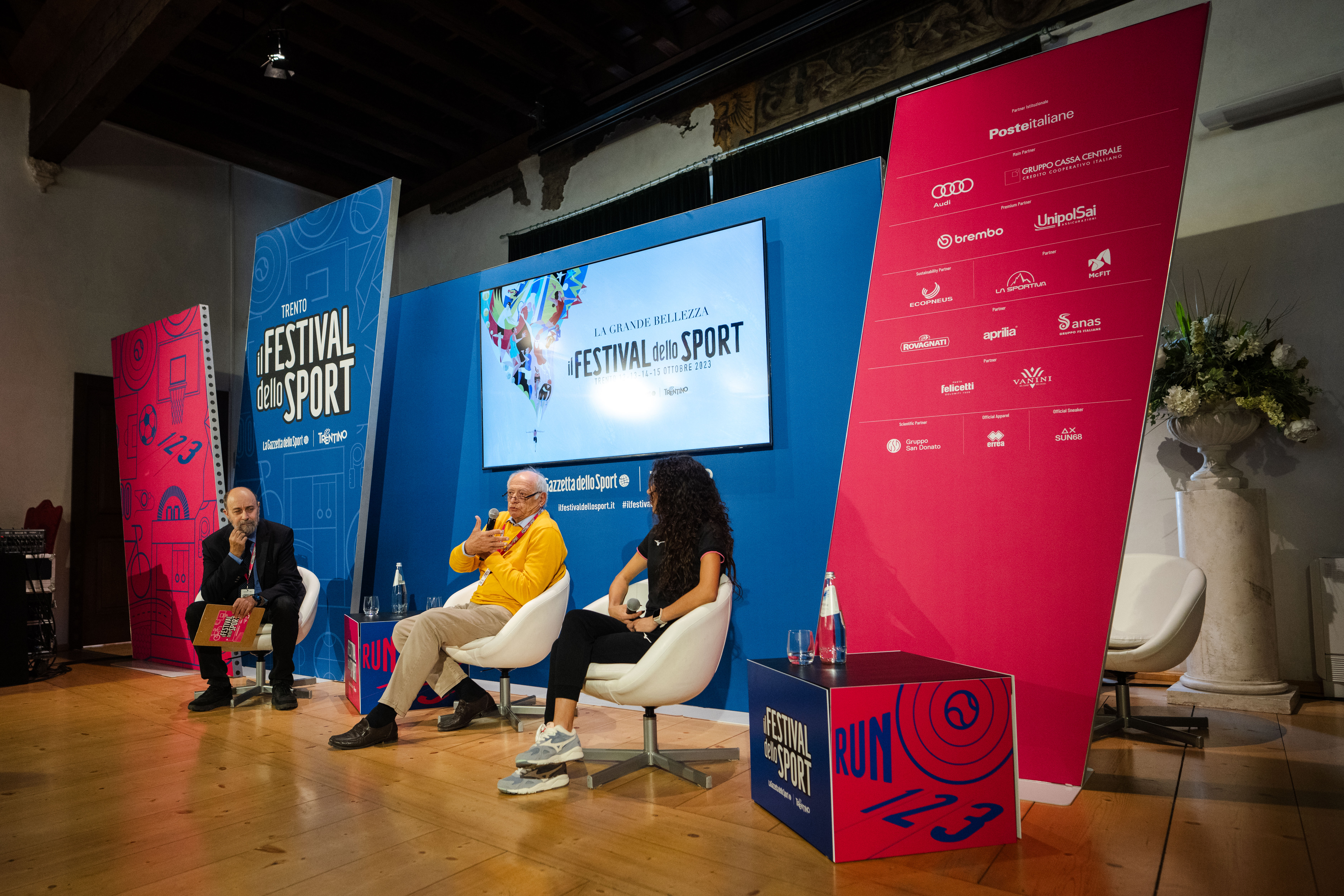 Nella foto: Luigi RIPAMONTI,  Antonio SERAFIN, Antonella PALMISANO,