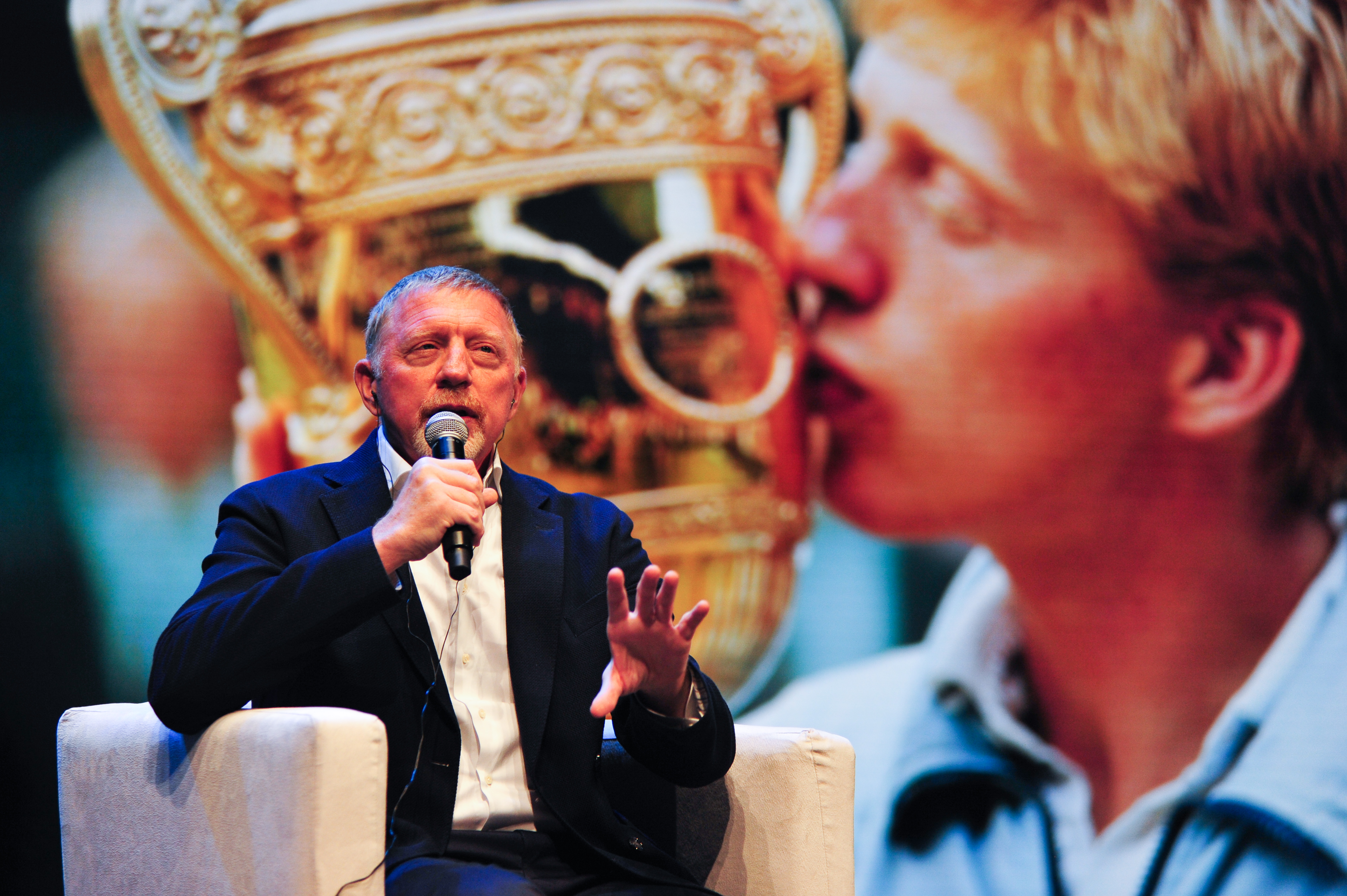 Boris Becker: Una Vita Sotto Rete Nella foto: Boris BECKER
