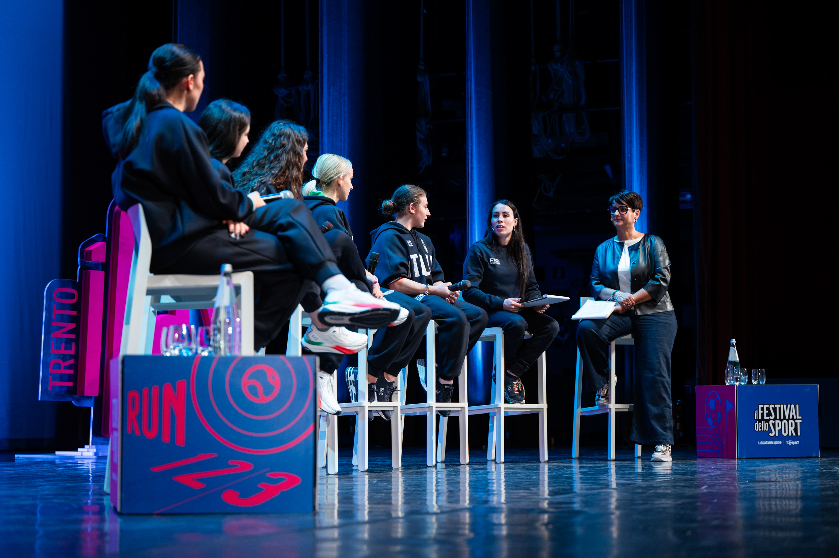FESTIVAL DELLO SPORT LA MAGIA DELLE FATE Nella foto: Giorgia Villa, Elisa Iorio, Manila Esposito, Alice D’Amato, Angela Andreoli, Vanessa Ferrari, Federica Cocchi