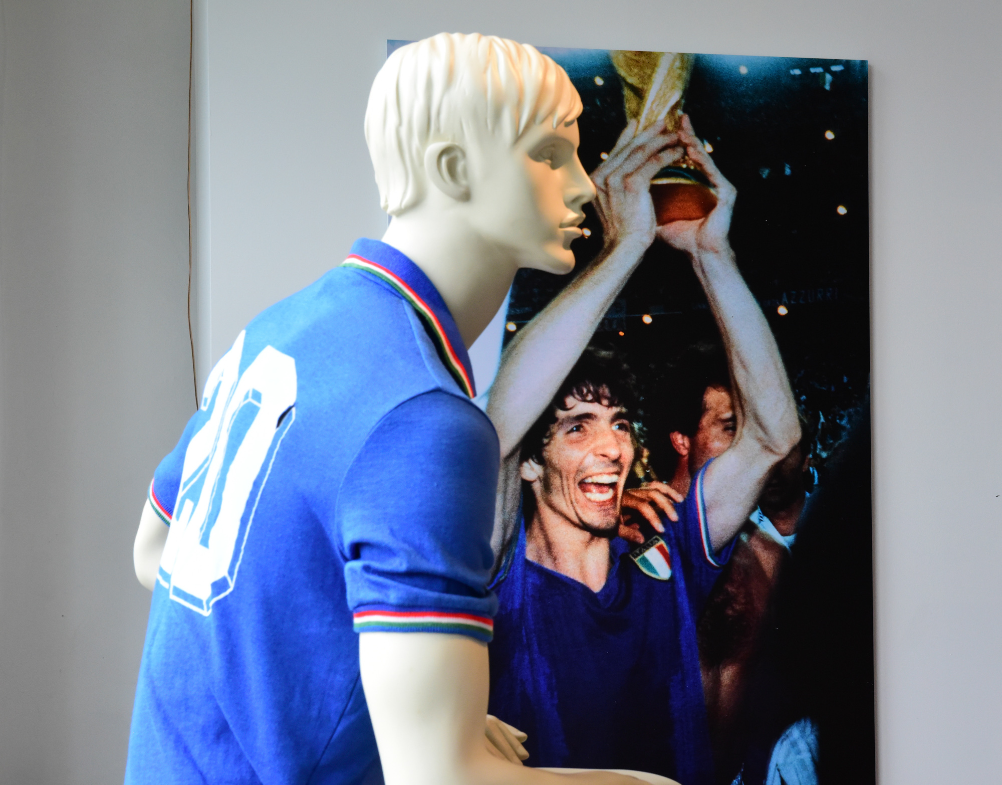 La mostra dedicata a Paolo Rossi al Palazzo delle Albere nell'ambito del Festival dello Sport