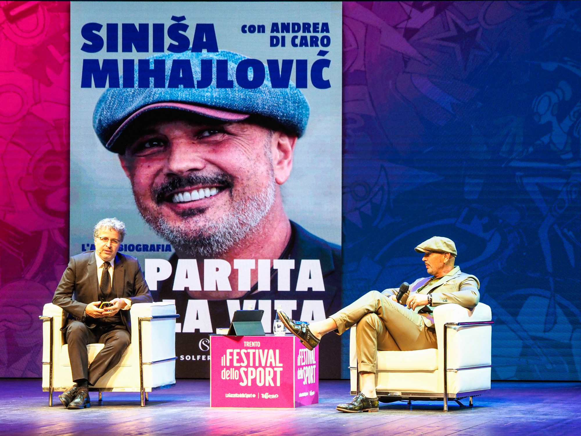 Sinisa Mihajlovic al Festival dello Sport