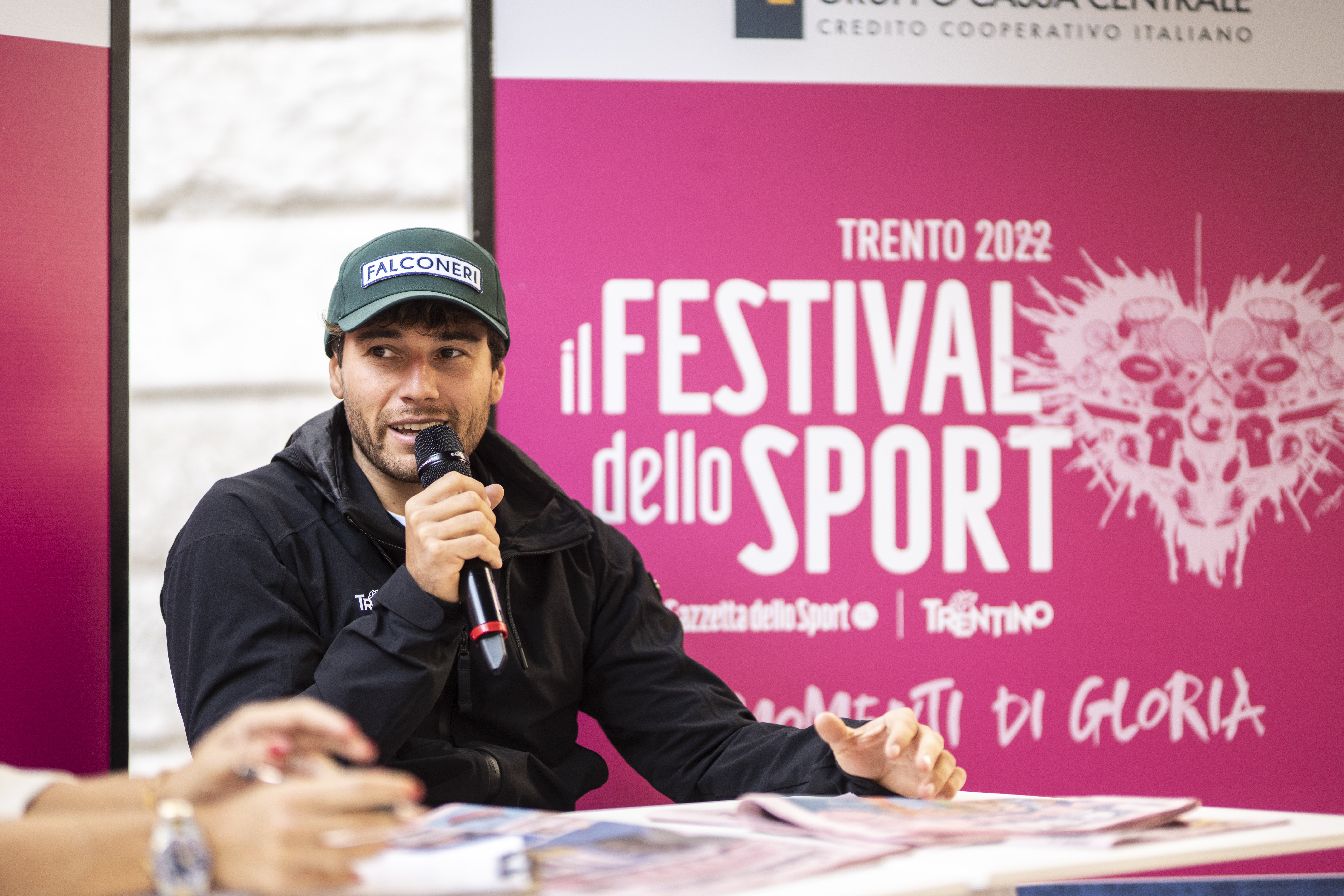 GAZZA CAFE’ Nella foto: Ruggero TITA Festival dello Sport Palazzo Benvenuti Caffè Trento, 25 settembre 2022