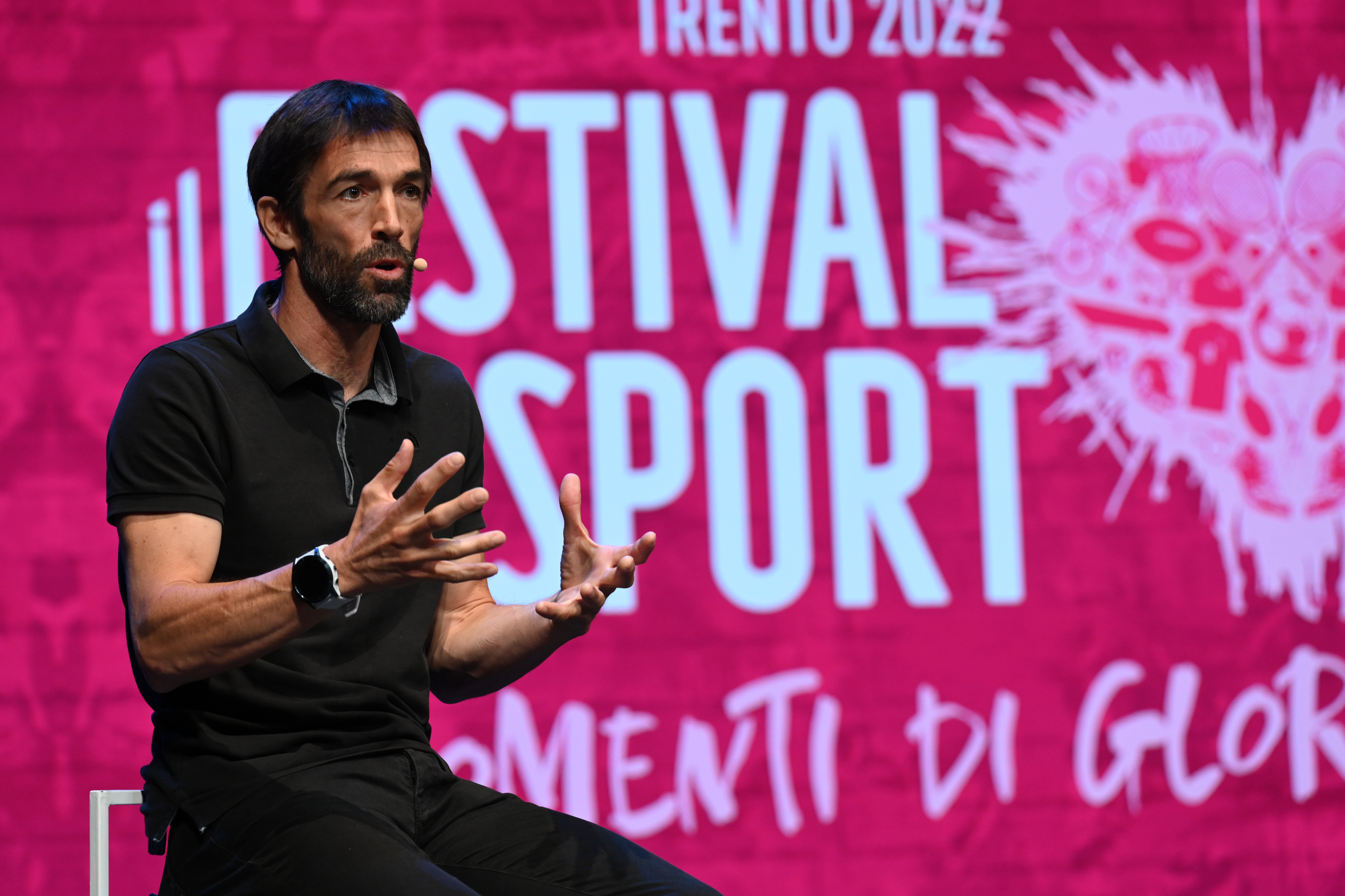 HERVE’ BARMASSE, SULLE TRACCE DEL MITO Nella foto: Hervè BARNASSE Festival dello Sport Teatro Sociale Trento, 25 settembre 2022