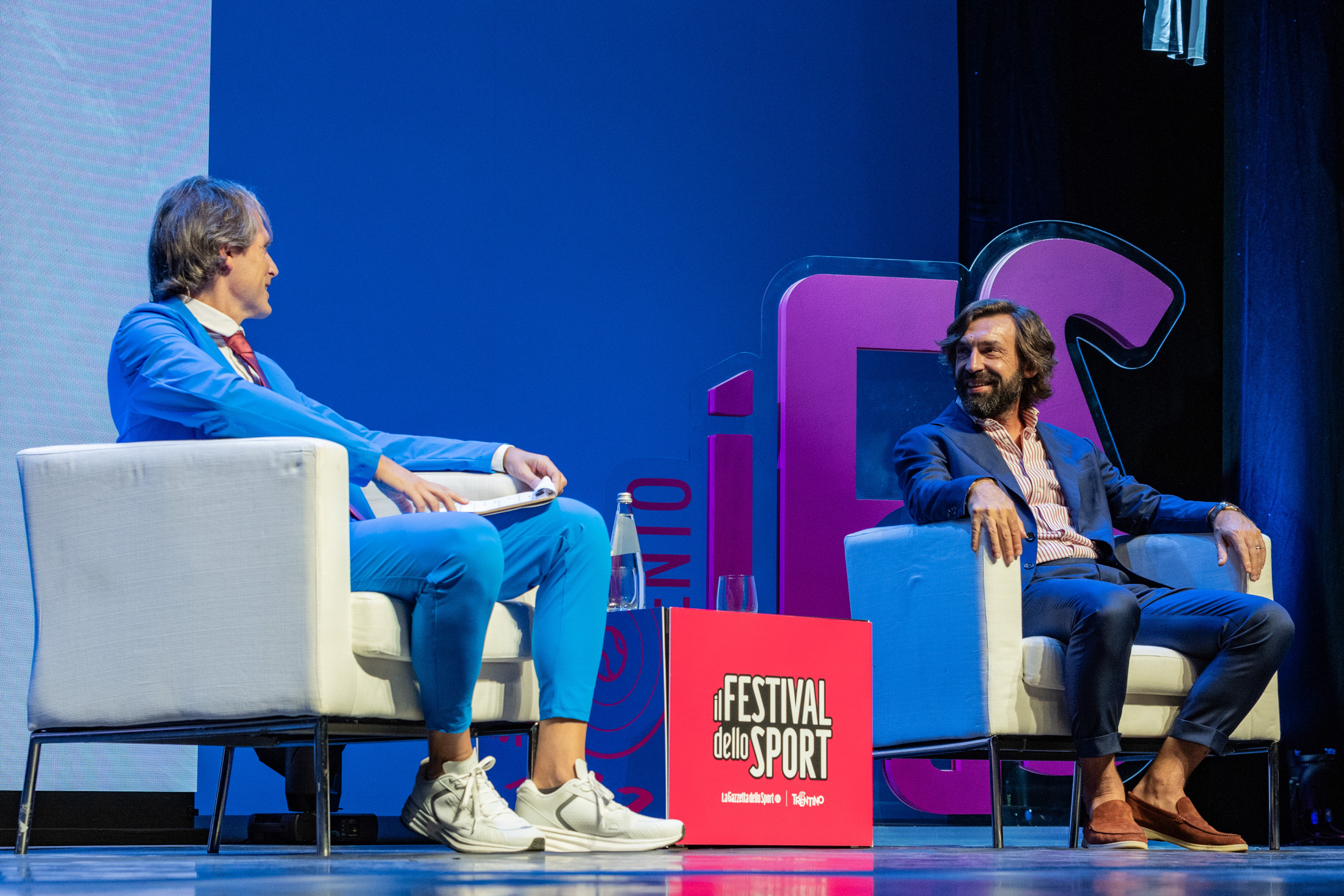 Il Maestro Nella foto: G.B. Olivero, Andrea PIRLO