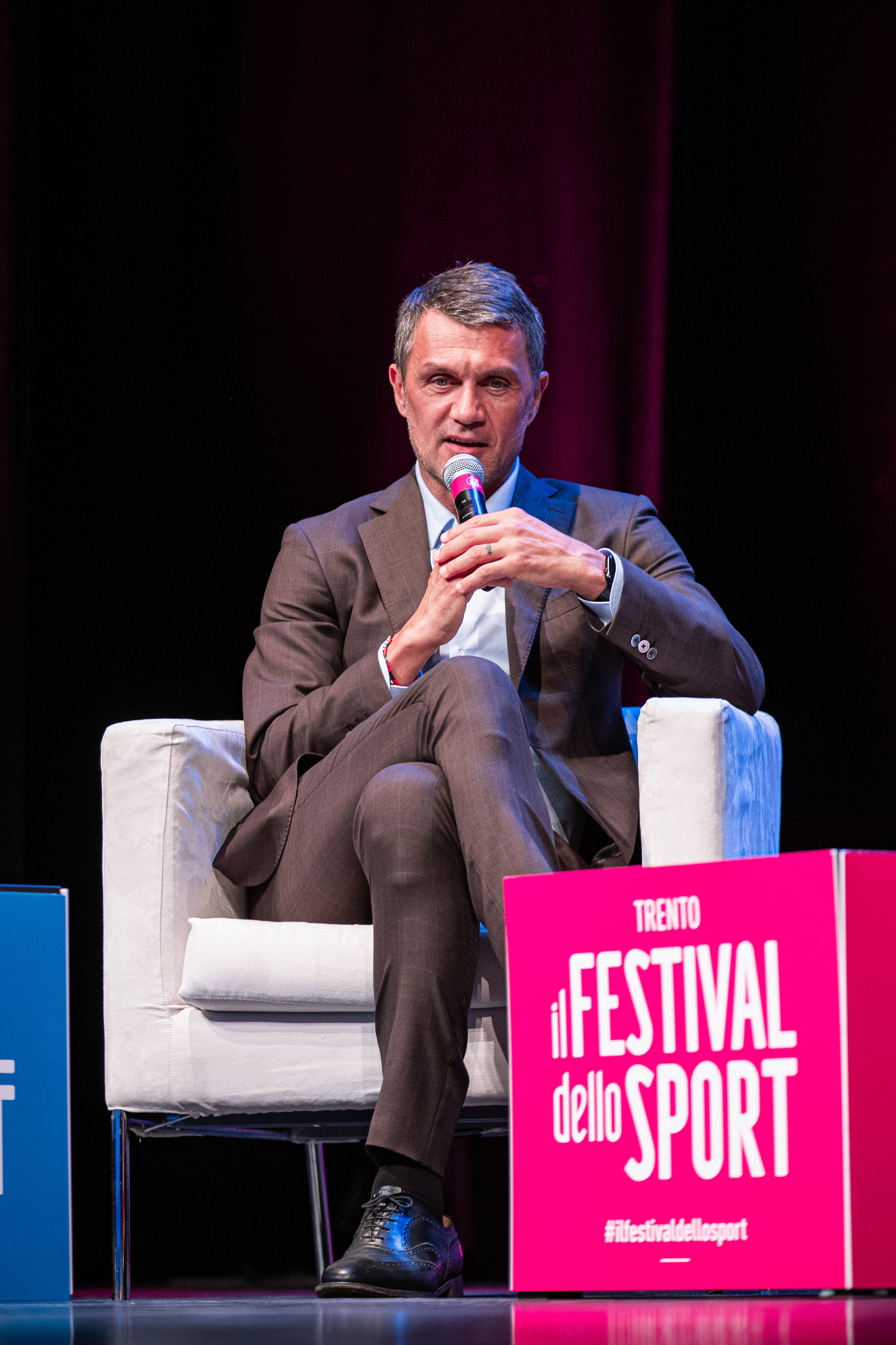 PAOLO MALDINI, MILAN CAMPIONE Nella foto: Paolo MALDINI Festival dello Sport Teatro Sociale Trento, 25 settembre 2022