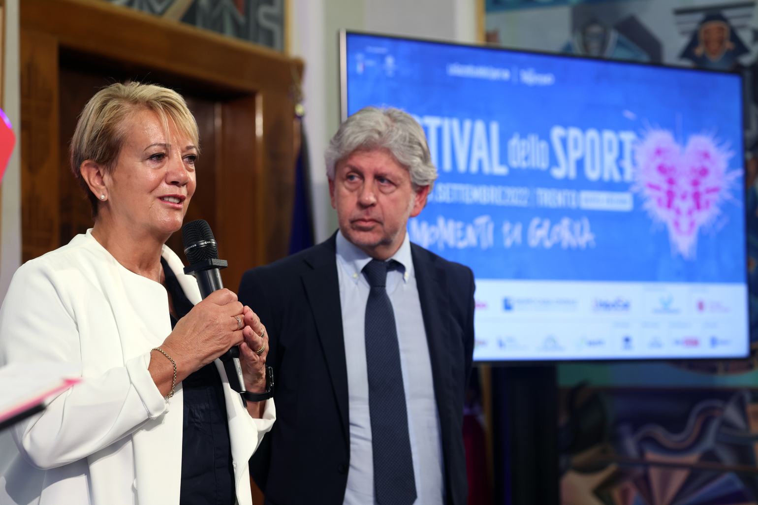 Festival dello Sport 2022: presso la Sala Depero della Provincia, il punto sul programma dedicato al tema “Momenti di gloria” (Paola Mora, Massimo Bernardoni)