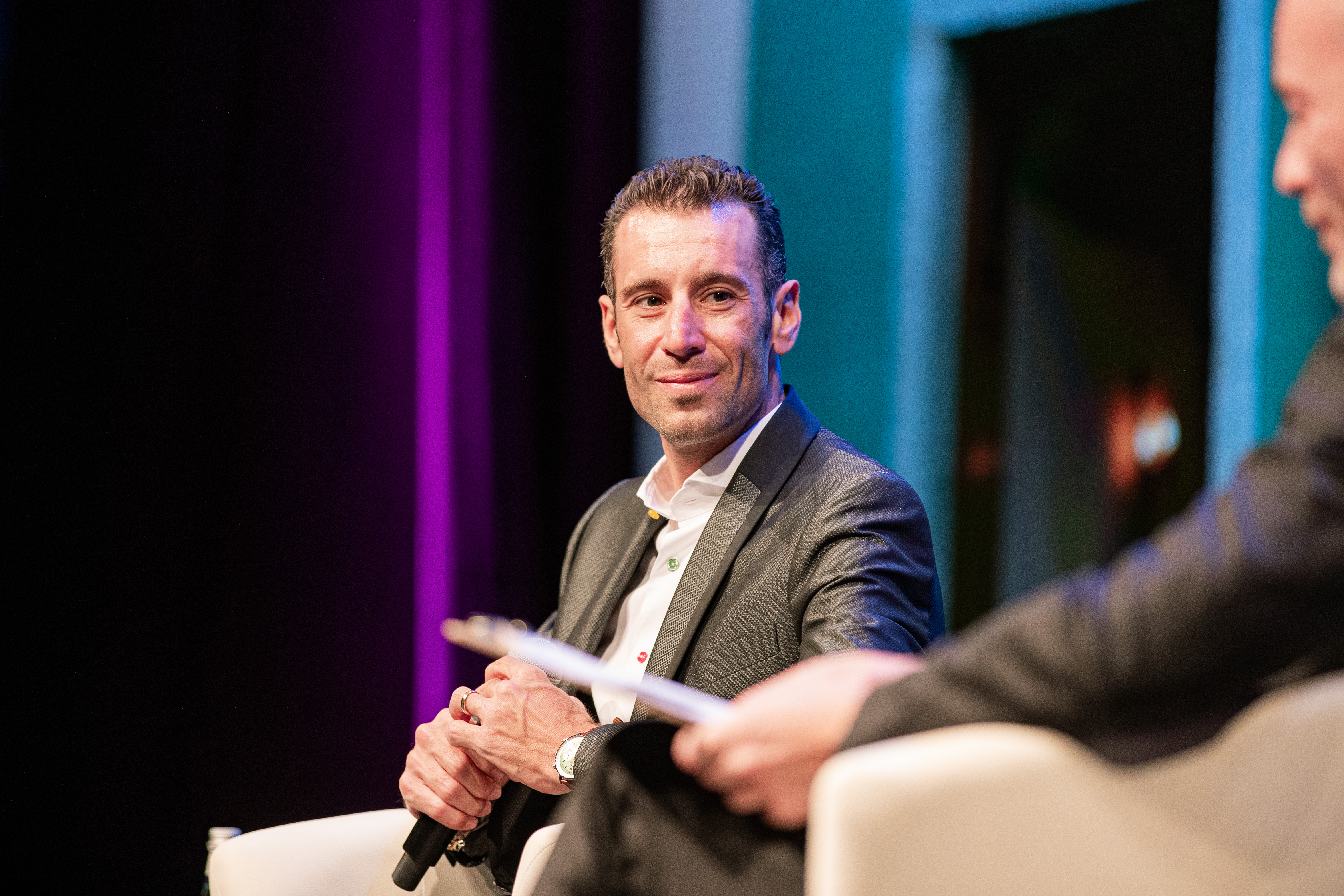 VINCENZO NIBALI, IO SONO LO SQUALO Nella foto: Vincenzo NIBALI Festival dello Sport Auditorium Santa Chiara Trento, 25 settembre 2022