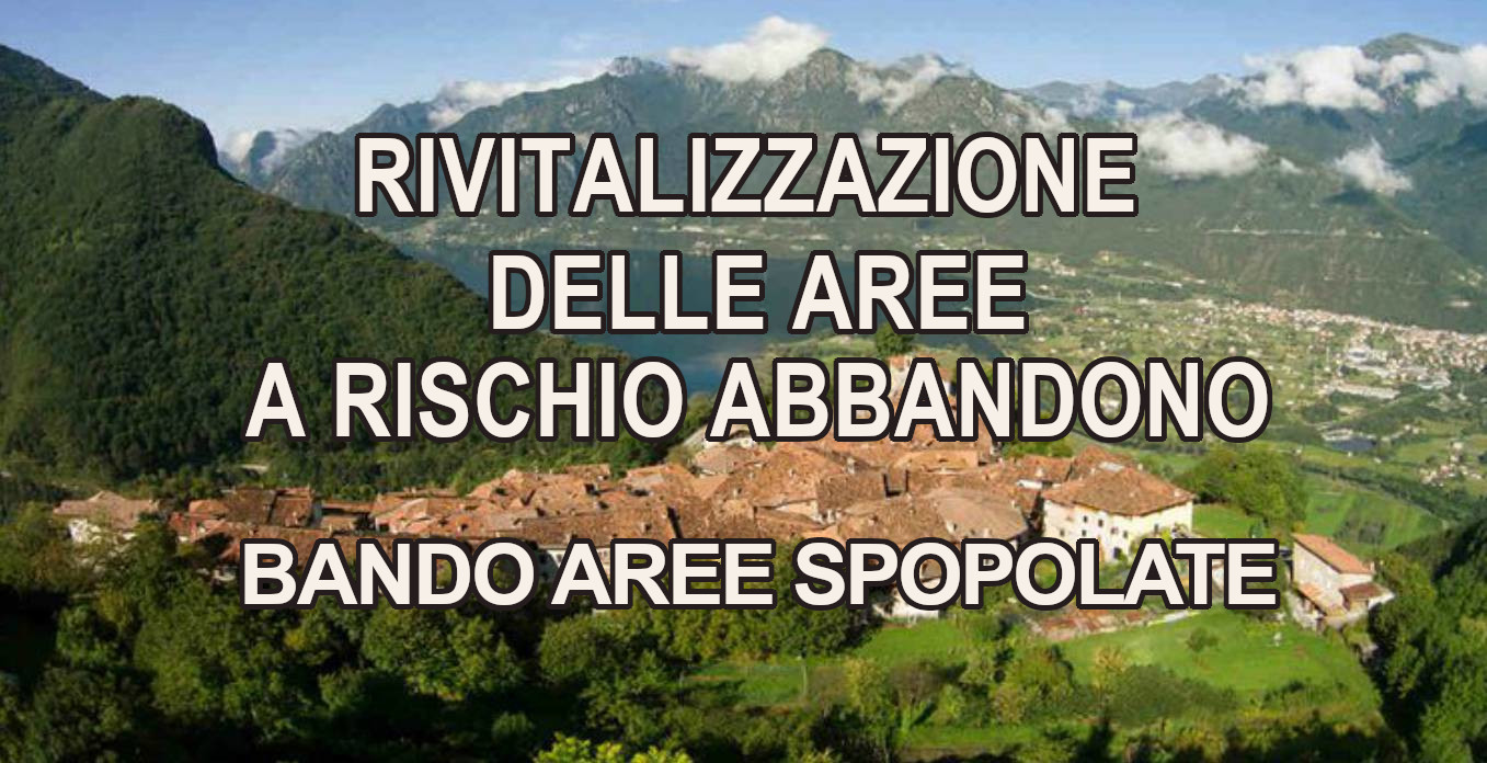 Bando aree spopolate