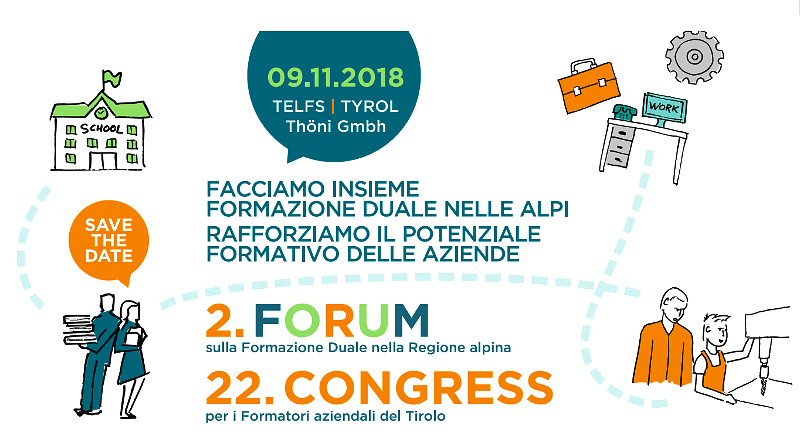 2° Forum della Formazione Duale nella Regione alpina