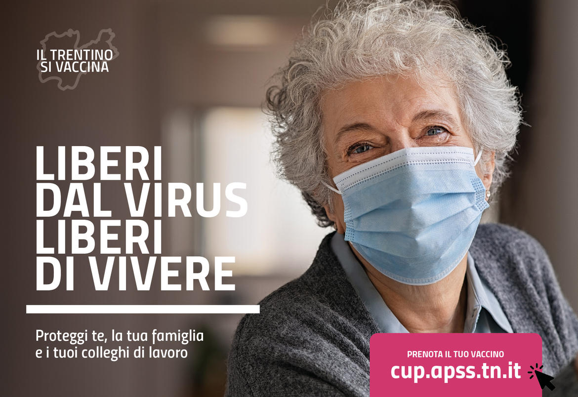 Campagna vaccinazione anti Covid "Liberi dal virus, liberi di vivere" Campagna vaccinazione anti Covid "Liberi dal virus, liberi di vivere"