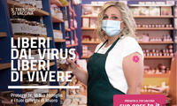 Campagna vaccinazione anti Covid "Liberi dal virus, liberi di vivere"