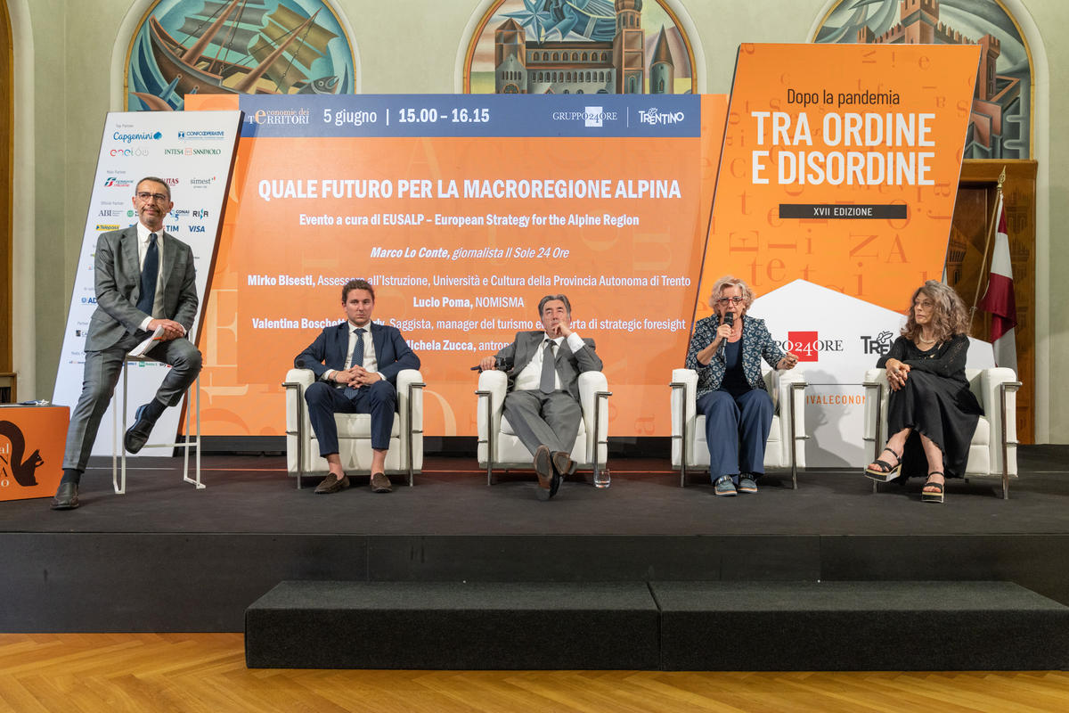 Da Dante ai giovani: il futuro raccontato da EUSALP al Festival dell’Economia 2023