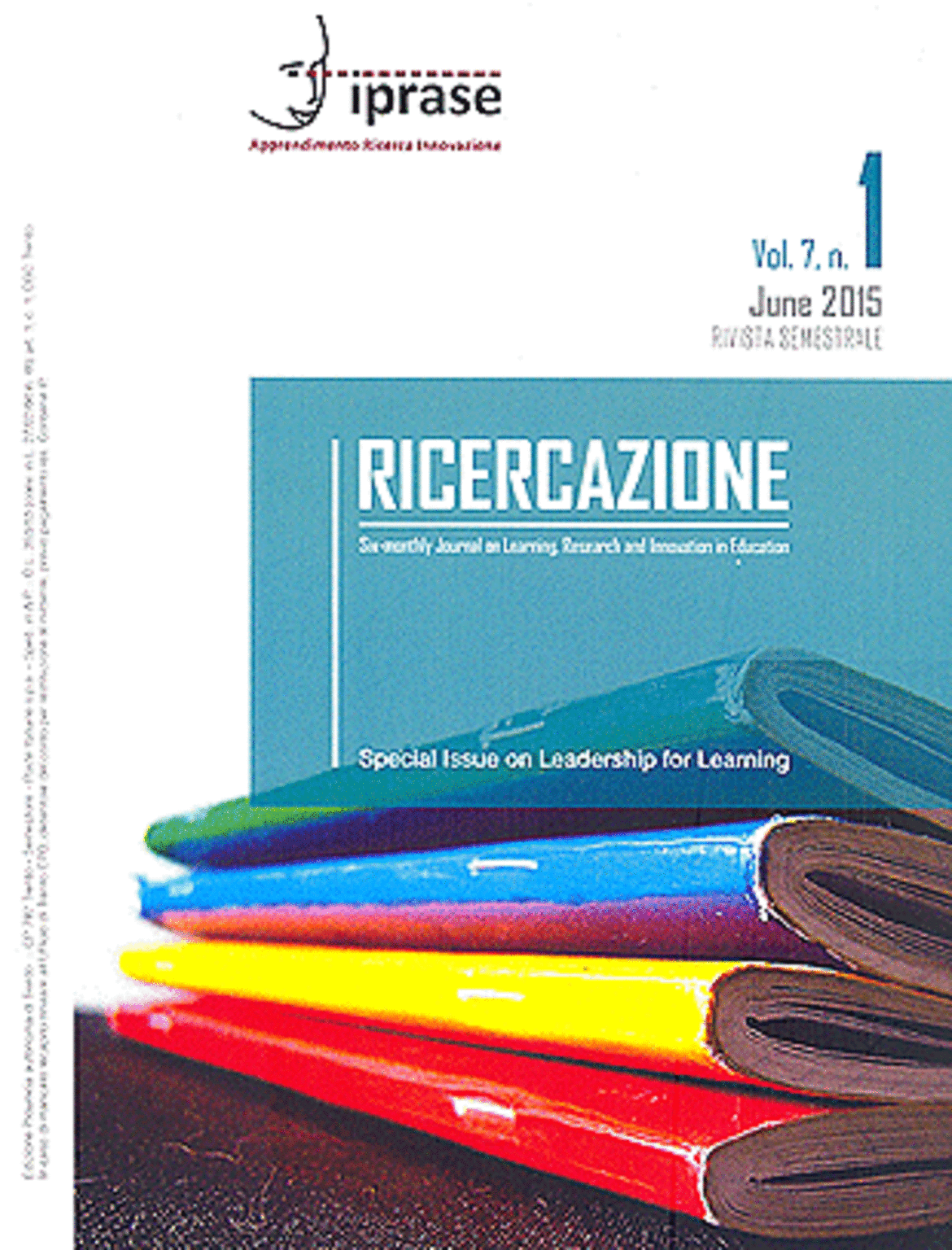 Copertina Leadership for Learning - Special Issue - Volume 7 Copertina Leadership for Learning - Special Issue - Volume 7