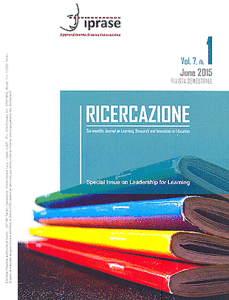 Copertina Leadership for Learning - Special Issue - Volume 7 