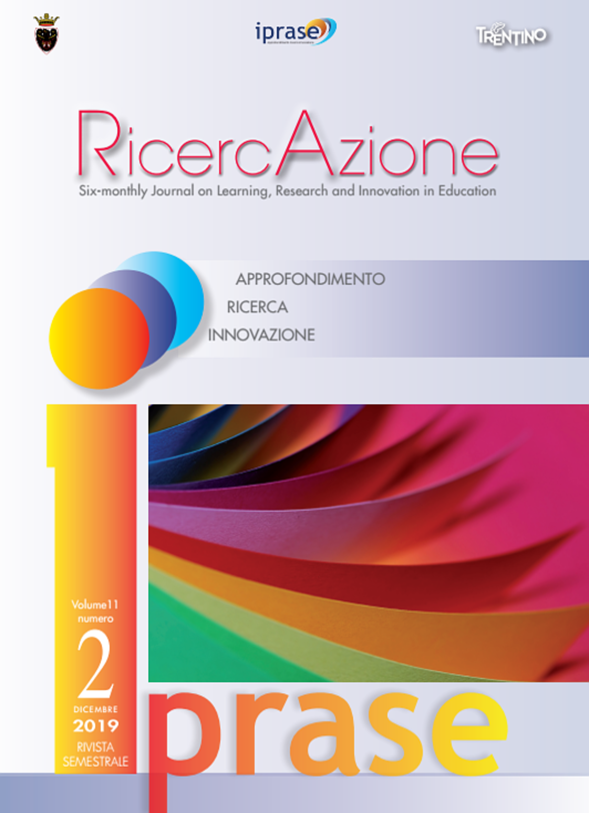 Copertina RicercAzione Volume 11 - Numero n° 2