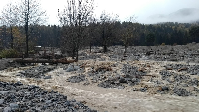 Effetti del maltempo a Dimaro Effetti del maltempo a Dimaro