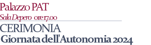 Cerimonia Giornata dell'Autonomia 2024
